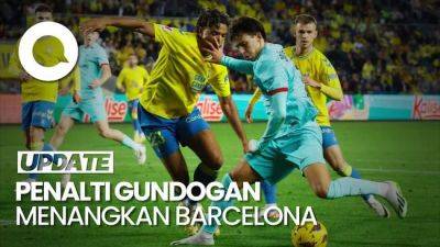 Ilkay Gundogan - Las Palmas Vs Barcelona: Blaugrana Menang Dramatis 2-1 - sport.detik.com