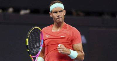 Rafael Nadal wins again on return from injury in Brisbane