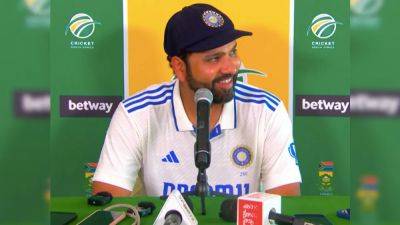 Rohit Sharma - Watch: "Dimag Laga Rahe...", Rohit Sharma's Reply To T20I Future Question Leaves Reporters In Splits - sports.ndtv.com - South Africa - India - Afghanistan