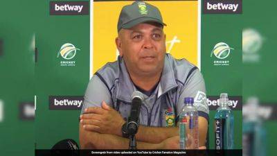 Aiden Markram - South Africa Coach's Bold "More Luck Than Skill" Remark As India Win 2nd Test In 1.5 Days - sports.ndtv.com - South Africa - India - province Western