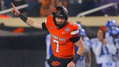Oklahoma State quarterback to return for 7th season after being granted another year of eligibility