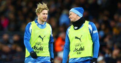 Kevin De-Bruyne - Pep Guardiola sends Kevin De Bruyne warning as Man City provide Kalvin Phillips update - manchestereveningnews.co.uk