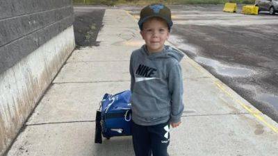 Moncton hockey community mourns loss of 5-year-old Tate 'Tater Tot' Hughes