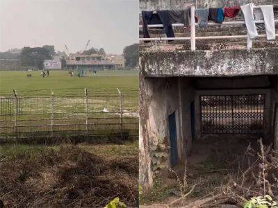 Shivam Dube - Poor State Of Cricket Stadium In Bihar Goes Viral. India Great Calls It 'Unacceptable' - Watch - sports.ndtv.com - India
