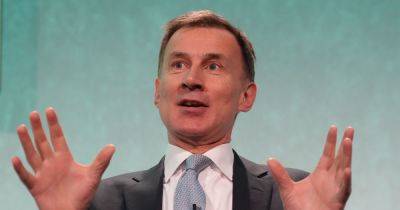 Rishi Sunak - Jeremy Hunt - New law from today will see millions of people have hundreds of pounds extra a year - manchestereveningnews.co.uk
