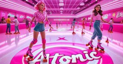 Archie's go Atomic! UK's biggest roller rink coming to Trafford from mouth-watering pink diner