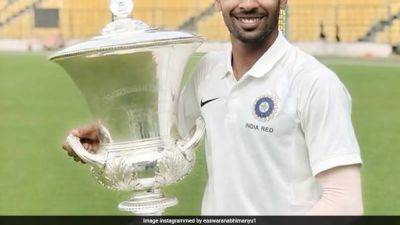 Abhimanyu Easwaran To Lead India A Against England Lions At Home - sports.ndtv.com - South Africa - India