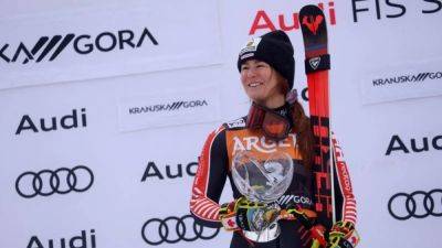 Mikaela Shiffrin - Federica Brignone - Alpine skiing-Grenier secures second World Cup win in Slovenia - channelnewsasia.com - Switzerland - Italy - Usa - Slovenia - county Canadian
