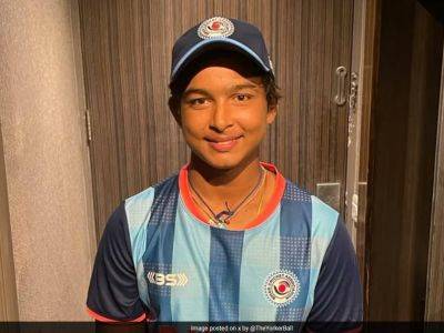 Sachin Tendulkar - Meet India's Youngest First-Class Debutant From Bihar, Vaibhav Suryavanshi - sports.ndtv.com - India