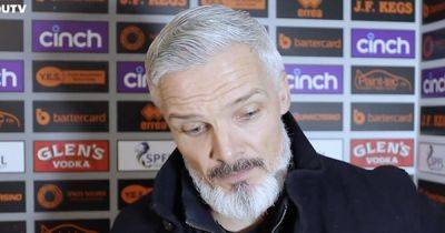 Jim Goodwin rages at TWO 'poor' Dundee United ref decisions as he demands Crawford Allan inquisition into Morton defeat
