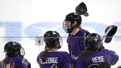 Zumwinkle leads Minnesota past Montreal with hat trick in front of record PWHL crowd