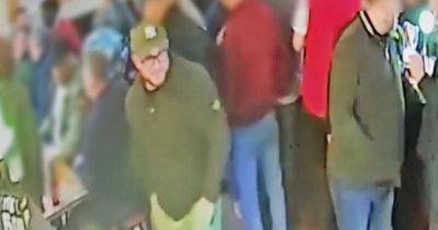 Police release images of man after football fan 'slashed' and left with life-changing injury