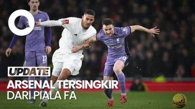 Hasil Piala FA: Arsenal Dibungkam Liverpool di Kandang Sendiri - sport.detik.com
