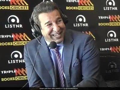 Shaheen Shah Afridi - Wasim Akram - 'Name You Guys Mess Up...': Wasim Akram Teaches Australian Colleagues To Pronounce 'Fakhar' - sports.ndtv.com - Australia - New Zealand - Pakistan