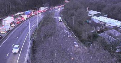 Live updates as four-vehicle crash on A470 causes long delays into Cardiff