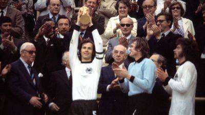 Didier Deschamps - Franz Beckenbauer - Bayern Munich, Germany legend Franz Beckenbauer dies aged 78 - ESPN - espn.com - France - Germany - Brazil
