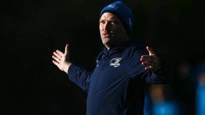Leinster coach Nienaber unconcerned about Ulster loss, urges patience