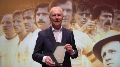 Football Legend Franz Beckenbauer Dies At 78: German Football Federation