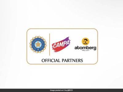 Jay Shah - Roger Binny - BCCI Announces Campa, Atomberg Technologies As Official Partners For India Home Season 2024-26 - sports.ndtv.com - India