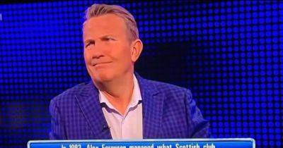 Bradley Walsh unimpressed with Celtic gaffe on The Chase as Aberdeen amnesia strikes down contestant