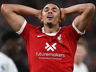 Pep Lijnders - Aaron Ramsdale - Trent Alexander-Arnold injury 'big blow' to Liverpool ahead of Fulham League Cup clash - thenationalnews.com - Qatar - Egypt - Japan - county Alexander - Liverpool