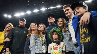 Jim Harbaugh's daughter, Grace, reacts to Michigan's national championship win: 'Go Blue forever'