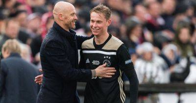 Frenkie de Jong's comments on Erik ten Hag don't add up as pressure mounts on Man Utd boss