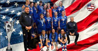 More success for Queen of the South U16 Girls as they lift another trophy