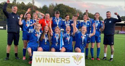 Queen of the South U16 girls win the South West League Cup Final at the weekend