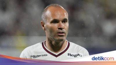 Andres Iniesta Bakal Pensiun sebagai Pemain Sepakbola