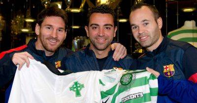 Andres Iniesta's glowing Celtic tribute as Spanish footballing icon announces plan to retire