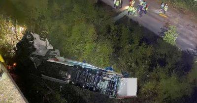 How did he survive that? The remarkable escape of 'extremely lucky' lorry driver in Thelwall Viaduct crash - manchestereveningnews.co.uk