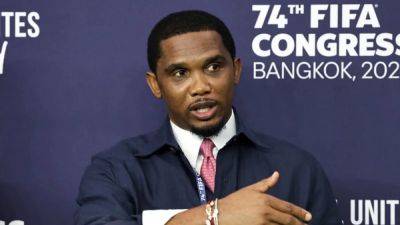 Eto'o considering challenge to six-month FIFA match ban