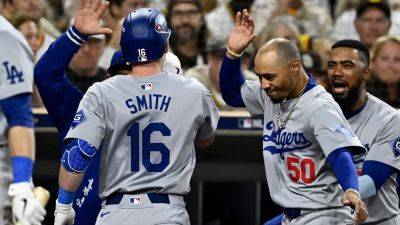 Will Smith - Tommy John - Max Muncy - Joe Musgrove - Dodgers survive elimination with big offensive showing vs Padres in NLDS - foxnews.com - Los Angeles - county San Diego