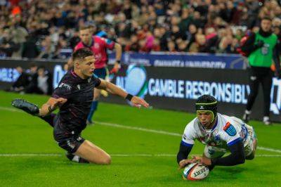 Dewi Lake - David Kriel - Gareth Thomas - Canan Moodie - Kurt-Lee Arendse - Card-crazy Bulls outmuscle and outsmart Ospreys to break SA's sad URC duck - news24.com - South Africa - county Sebastian