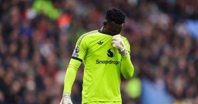 Andre Onana's face tells the story as awkward Erik ten Hag and Sir Alex Ferguson claim made