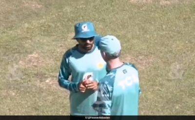 Watch: Babar Azam Gets Comforted By Coach Jason Gillespie, Skipper Shan Masood After Being Dropped