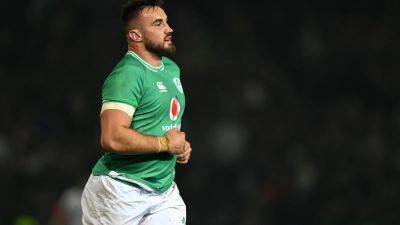 Ireland hooker Rónan Kelleher out for 4-6 weeks, Jack Conan and Joe McCarthy also sidelined, while Robbie Henshaw is fit