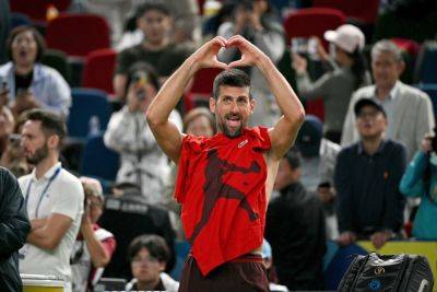 Djokovic to face Sinner in blockbuster Shanghai Masters final