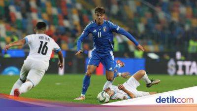 Giovanni Di-Lorenzo - Davide Frattesi - Giacomo Raspadori - Italia Vs Israel: Azzurri Menang 4-1 - sport.detik.com - Israel