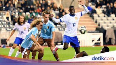 Les Bleus - Timothy Castagne - Lucas Digne - Leandro Trossard - Koen Casteels - William Saliba - Lois Openda - Mike Maignan - Timnas Prancis - Belgia Vs Prancis: Brace Kolo Muani Bawa Les Bleus Menang 2-1 - sport.detik.com