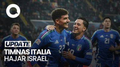 Video UEFA Nations League: Italia Bantai Israel 4-1