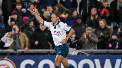 IRFU 'still considering' position on proposed 20-minute red card trial