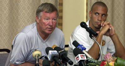 Rio Ferdinand has theory on why Sir Alex Ferguson announced Man United retirement in 2002