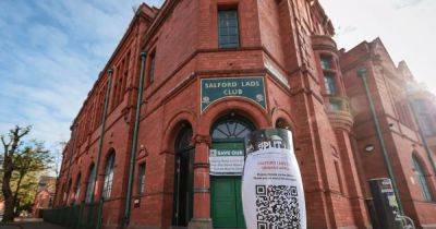 Rock star sends huge donation to try and save Salford Lads Club