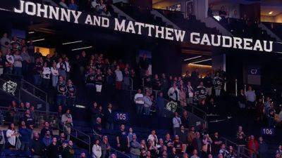 Blue Jackets to play home opener Tuesday with Gaudreau brothers in mind