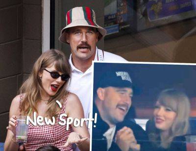 ‘Future Husband' Travis Kelce & GF Taylor Swift Spotted Smooching And Cuddling At Yankees Game -- Awww!