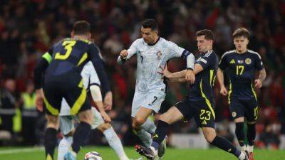 Portugal put one foot in quarter-finals despite 0-0 draw with Scotland