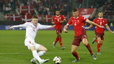 Denmark's Eriksen strikes again in 2-2 comeback draw away to Switzerland