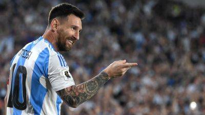 Lionel Messi - Cristiano Ronaldo - Messi nets hat trick for Argentina, says games 'can be my last' - ESPN - espn.com - Portugal - Usa - Argentina - Bolivia